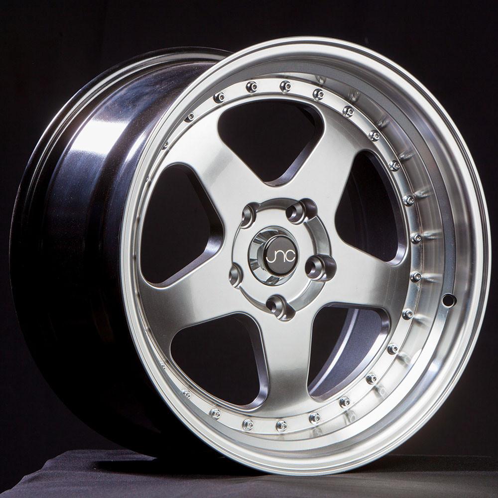 JNC 010 - Hyper Black w/ Machined Lip