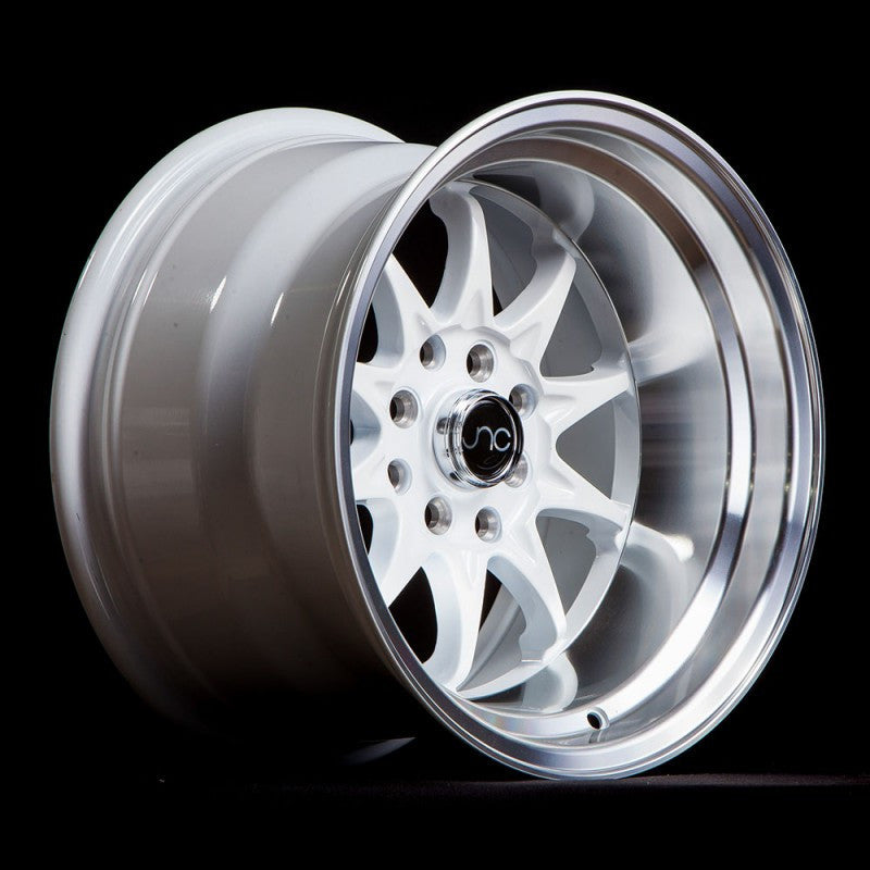 JNC 003 - White w/ Machined Lip