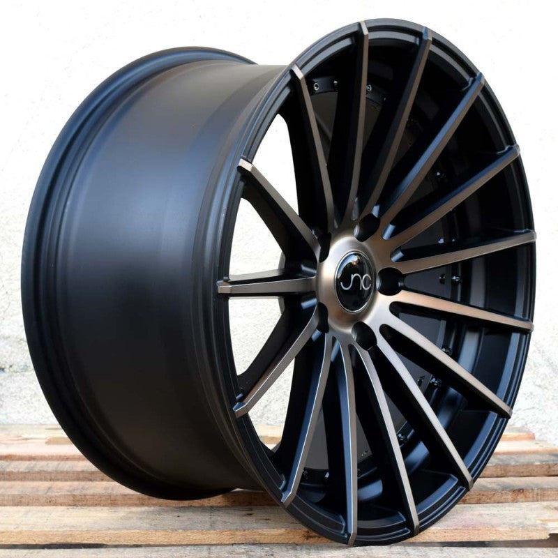 JNC 042 - Matte Black Machined Bronze Face