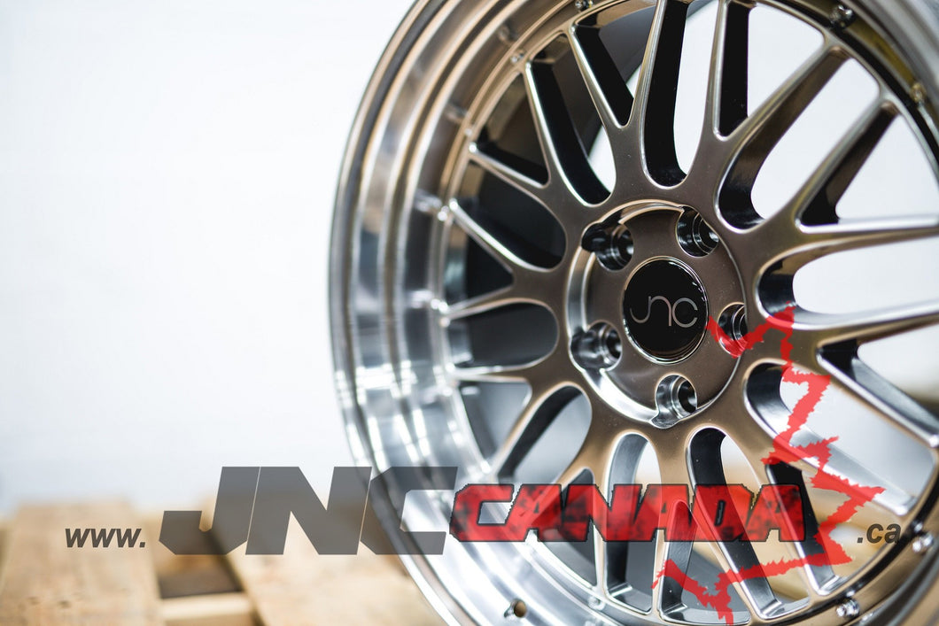 JNC 005 - Hyper Black w/ Machined Lip