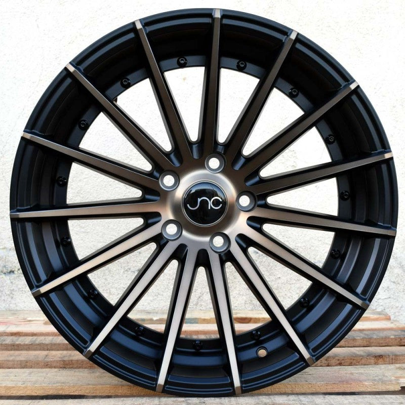 JNC 042 - Matte Black Machined Bronze Face