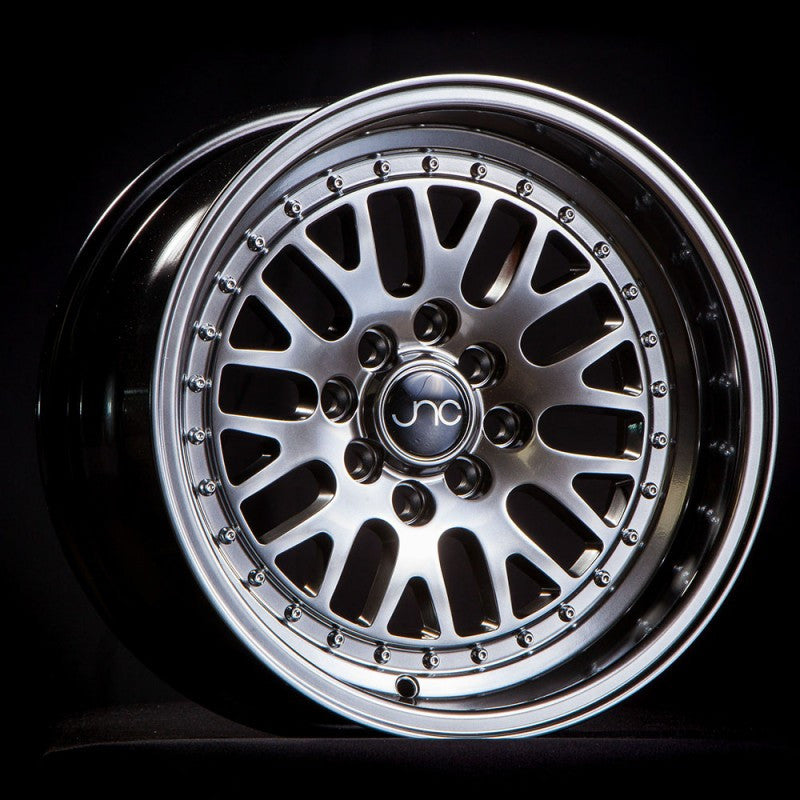 JNC 001 - Hyper Black w/ Chrome Rivets