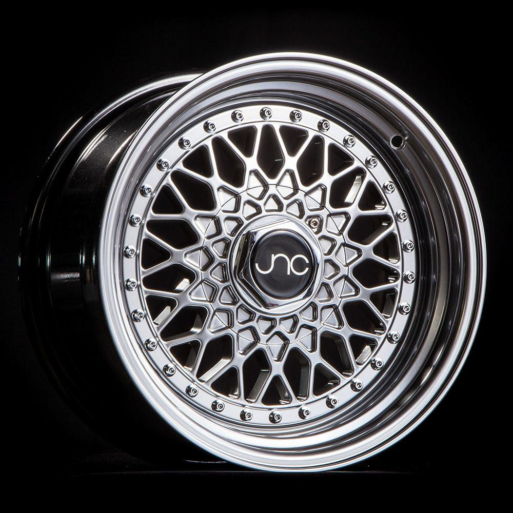 JNC 004 - Hyper Black w/ Chrome Rivets