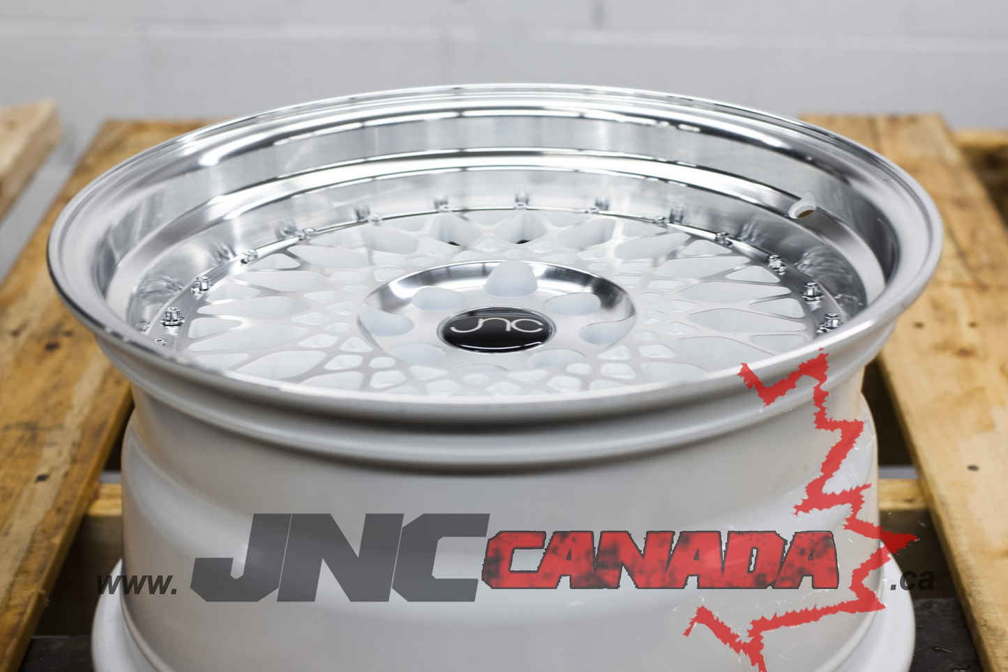 JNC 031 - White w/ Machined Face