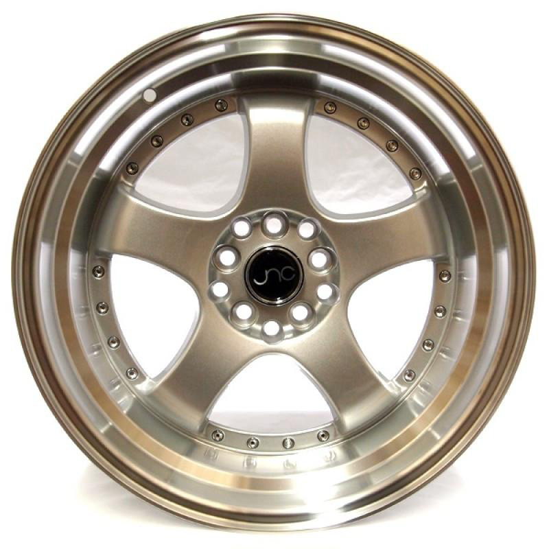JNC 017 - Silver w/ Machined Lip