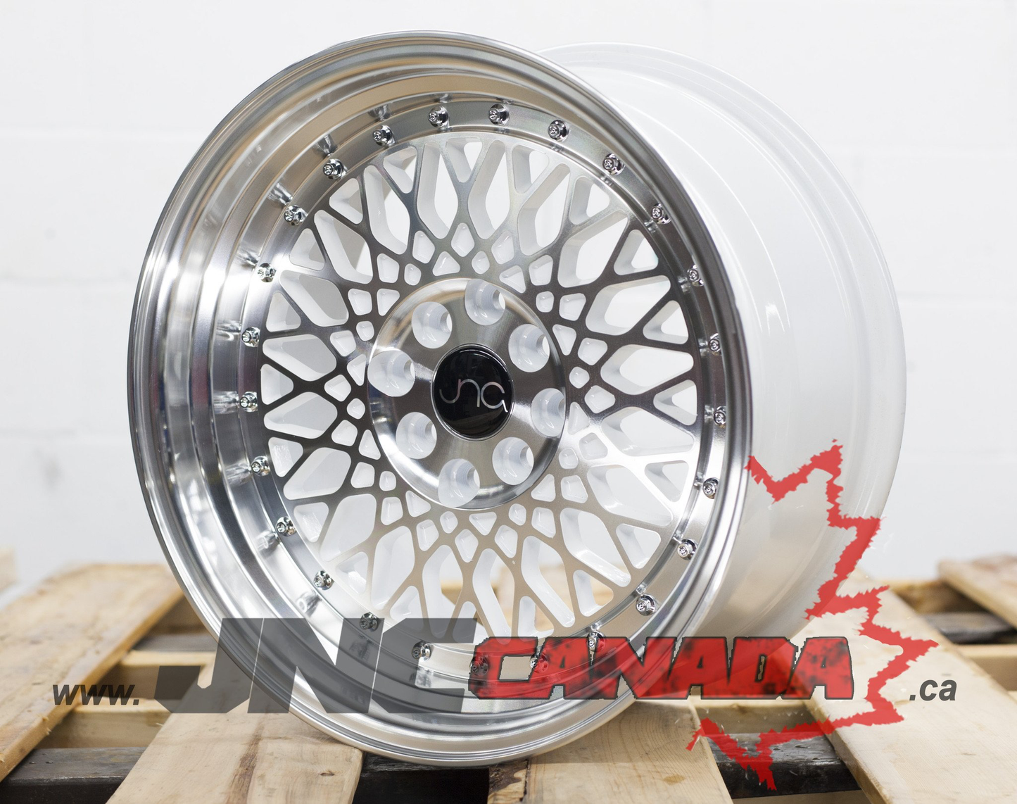 JNC 031 - White w/ Machined Face
