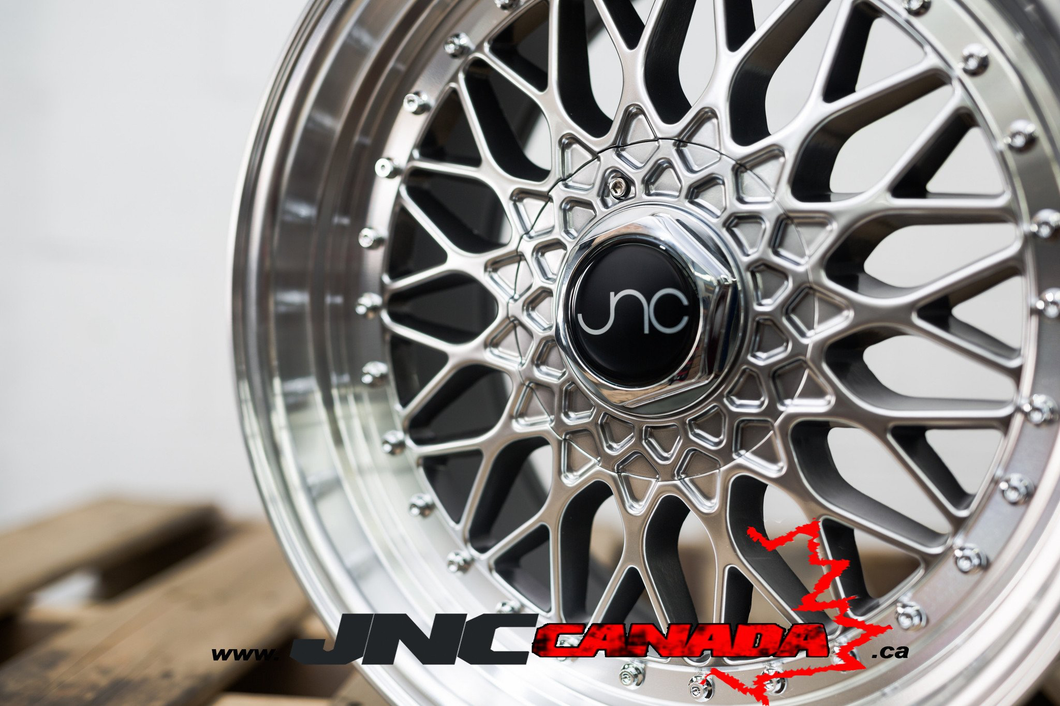 JNC 004 - Hyper Black w/ Machined Lip