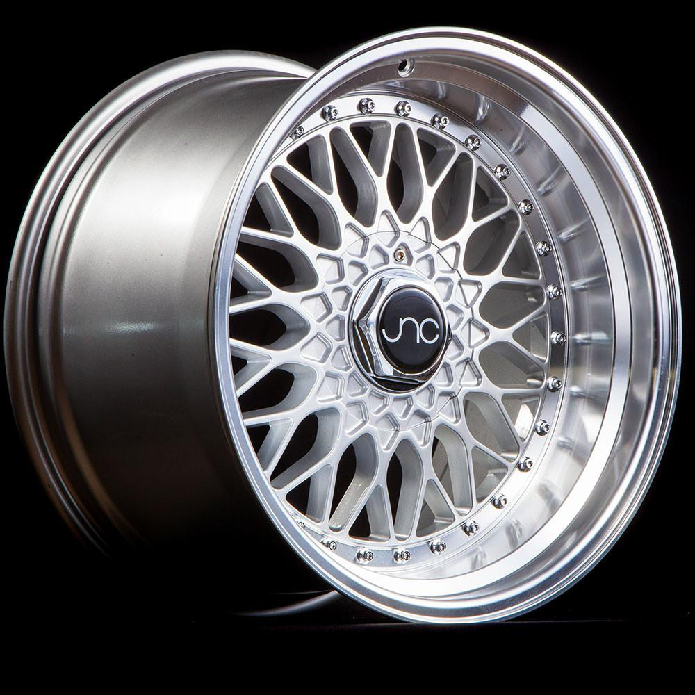 JNC 004 - Silver w/ Machined Lip