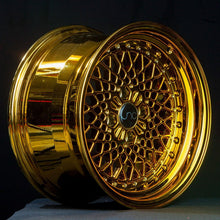 JNC 045 - Platinum Gold w/ Gold Rivets