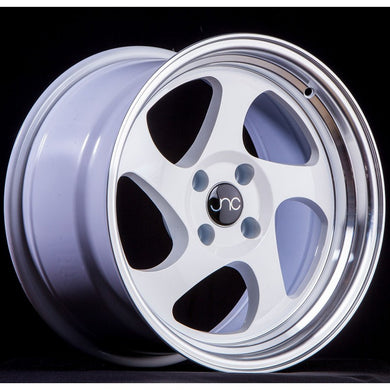 JNC 034 - White w/ Machined Lip