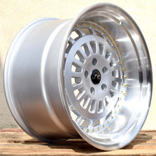 JNC 046 - Silver Machined Lip w/ Gold Rivets
