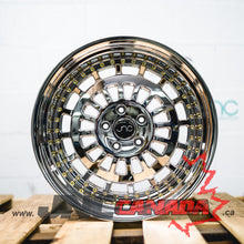 JNC 046 - Platinum w/ Chrome Rivets
