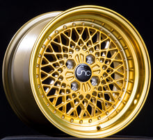JNC 045 - Transparent Gold w/ Gold Rivets