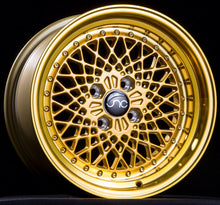 JNC 045 - Transparent Gold w/ Gold Rivets