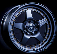 JNC 009 - Matte Black w/ Gold Rivets