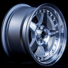 JNC 009 - Silver Machined Face w/ Chrome Rivets
