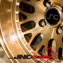 JNC 001 - Transparent Bronze w/ Chrome Rivets