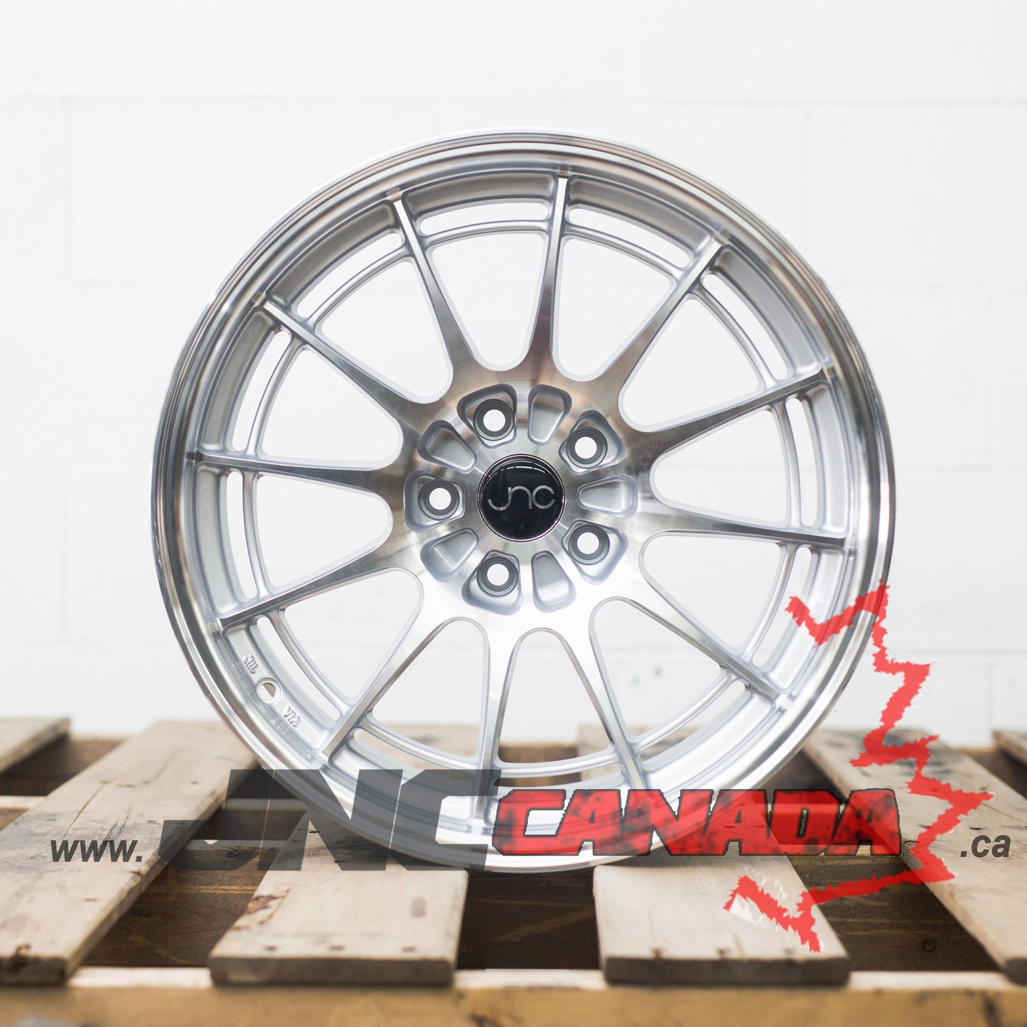 JNC 033 - Silver Machined Face