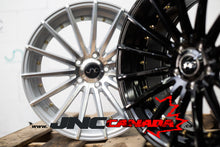 JNC 042 - Silver Machined Face Gold Rivets