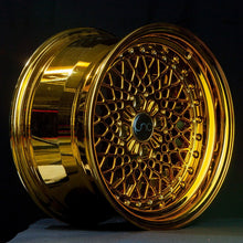 JNC 045 - Platinum Gold w/ Gold Rivets