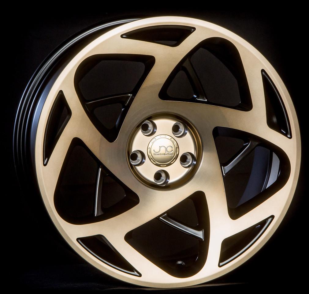 JNC 047 - Matte Black Machine Bronze Face