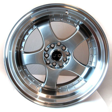 JNC 017 - Hyper Black w/ Machined Lip