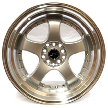 JNC 017 - Silver w/ Machined Lip
